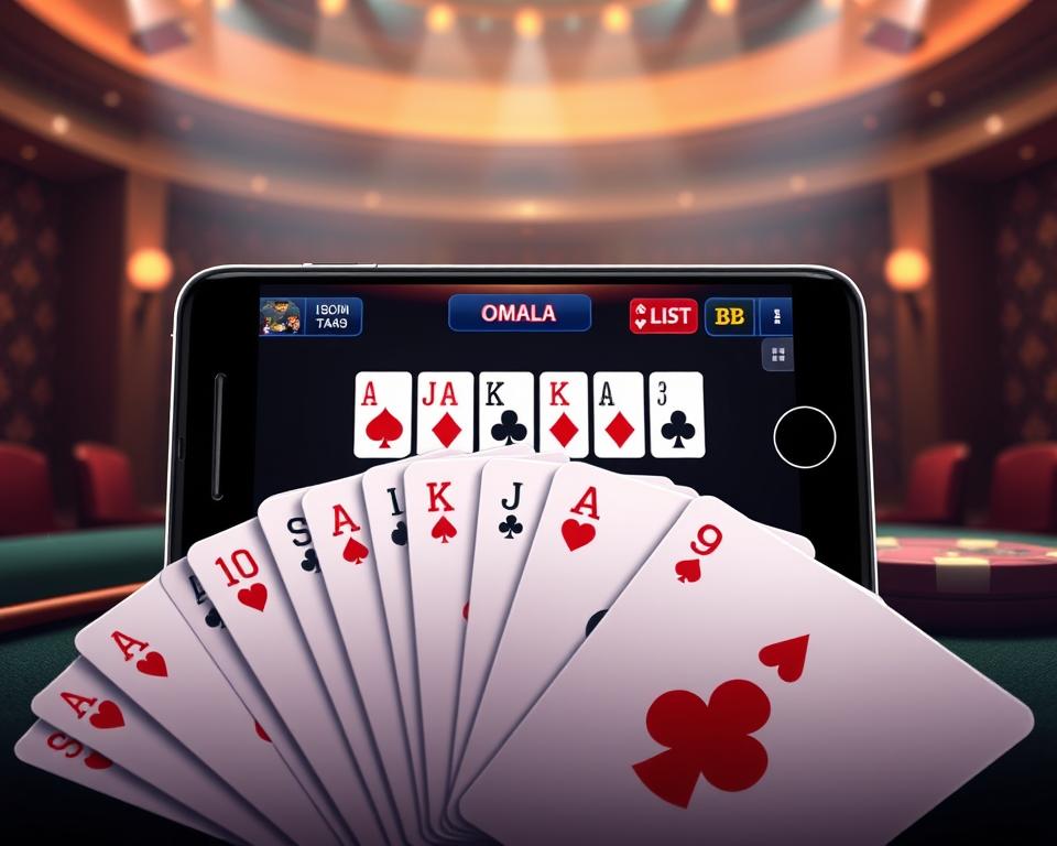 Game Omaha Poker di Aplikasi Mobile: Jenis, Fitur, dan Keunggulannya